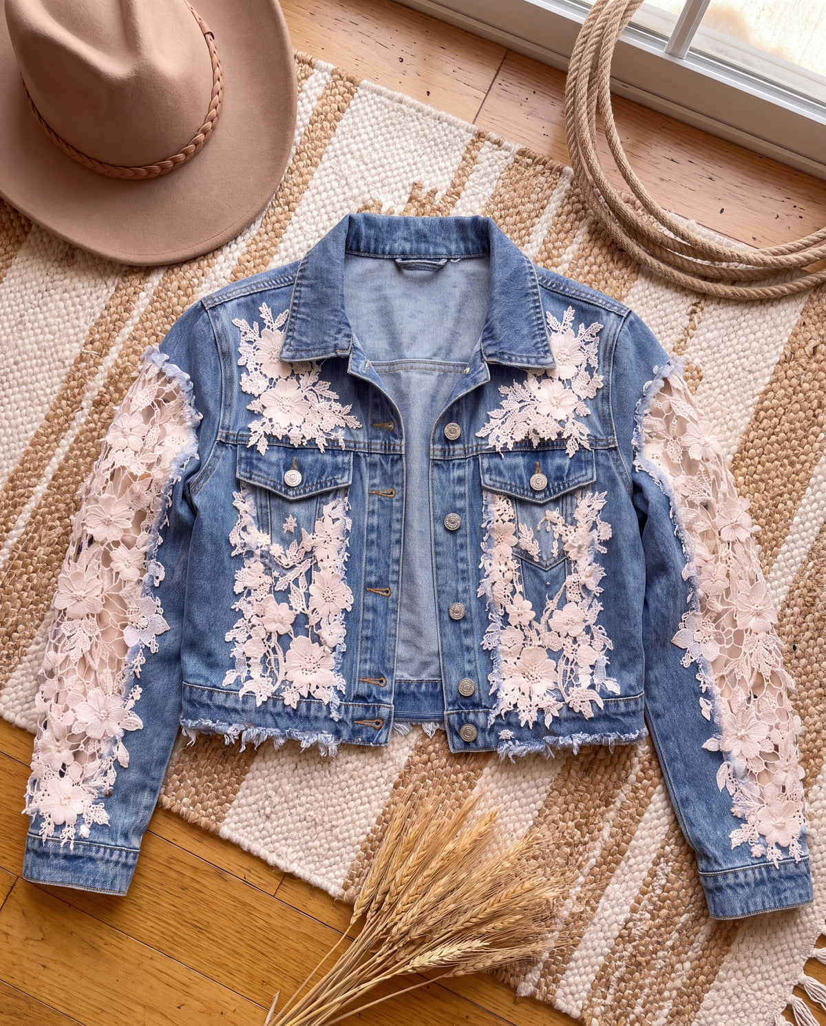 Daisy Denim Jacket