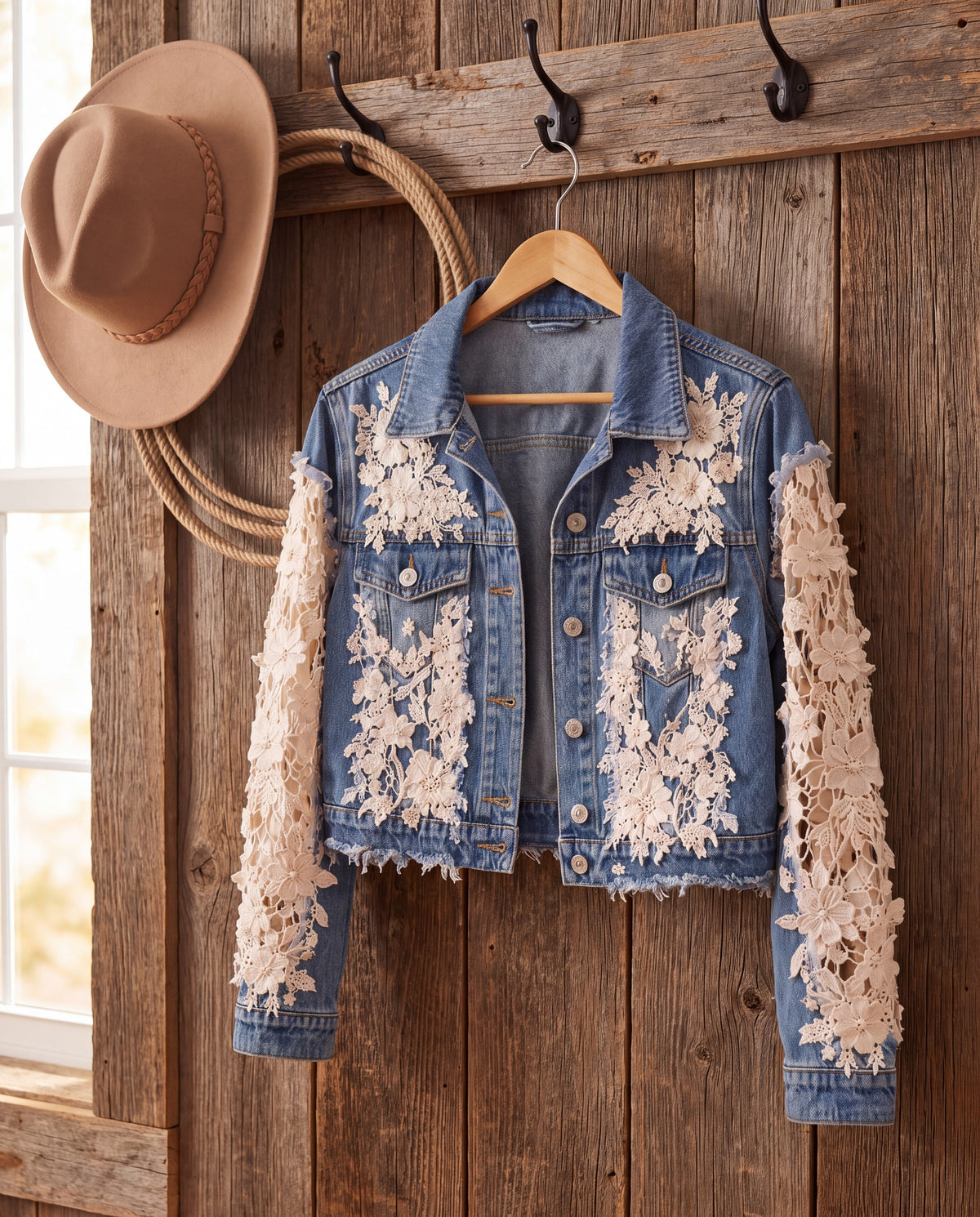 Daisy Denim Jacket