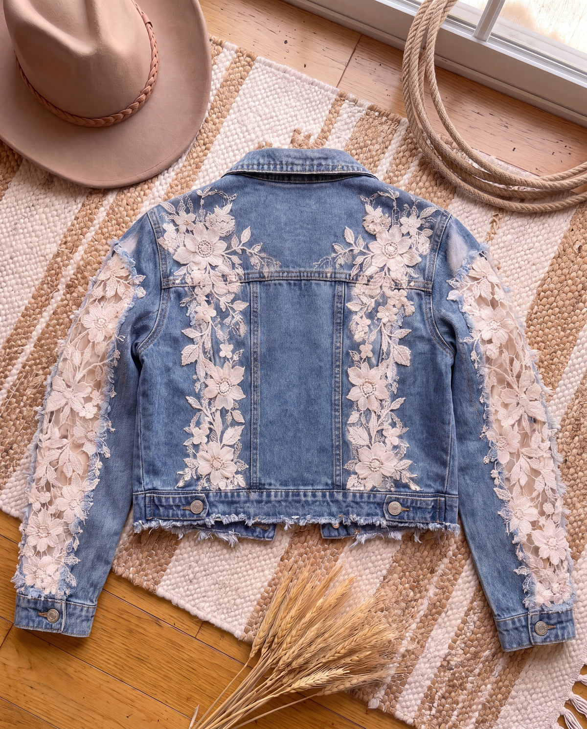 Daisy Denim Jacket