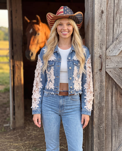 Daisy Denim Jacket